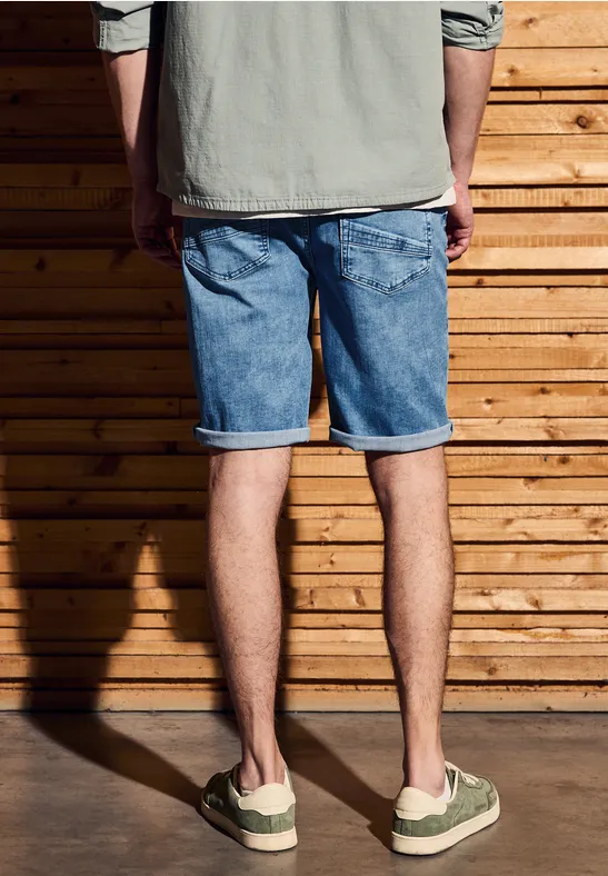 Stretch Jeansshorts