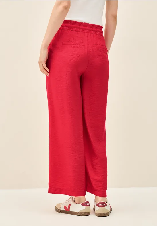 7/8 Twill-Hose mit Struktur