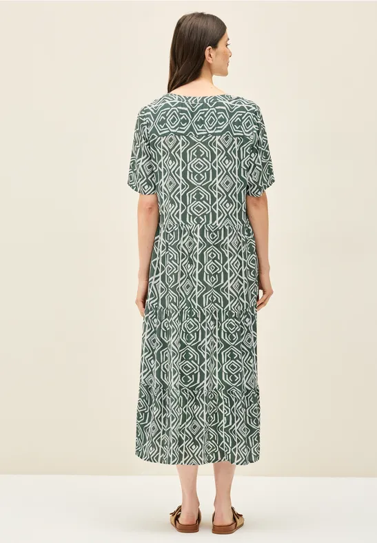 Kleid mit Volants