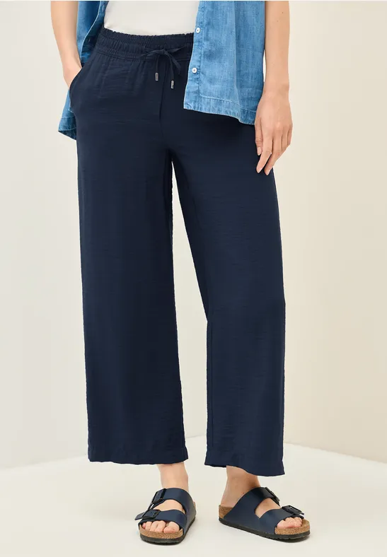 7/8 Twill-Hose mit Struktur