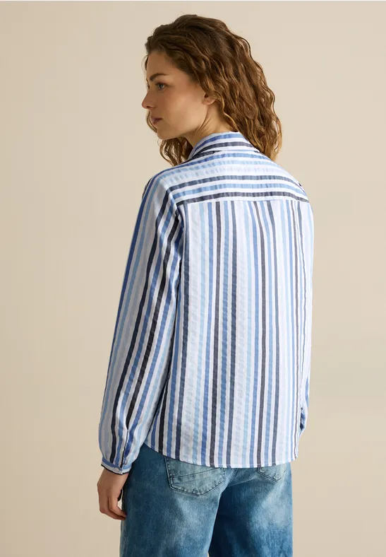 Gestreifte Hemdbluse