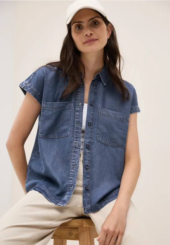 Lyocell Bluse