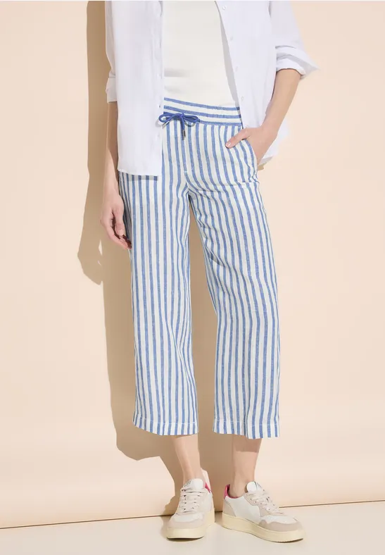 7/8 Culotte Leinenhose