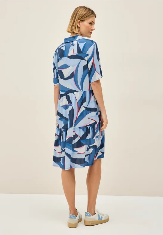 Kleid mit Volants