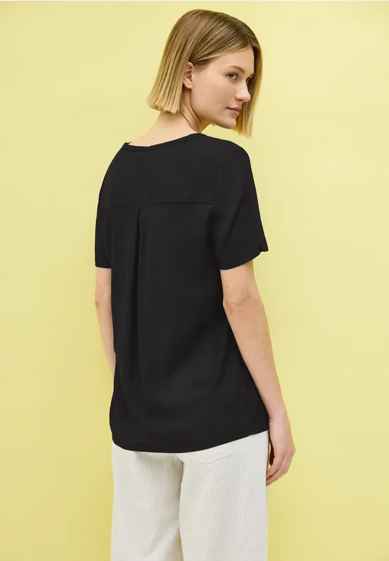 Bluse mit Knotendetail