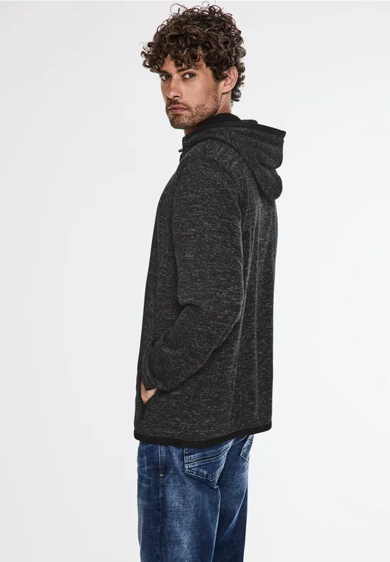 Hoodie Jacke mit Fleece