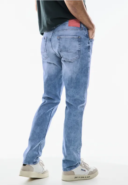 Bleached Regular Fit Jeans