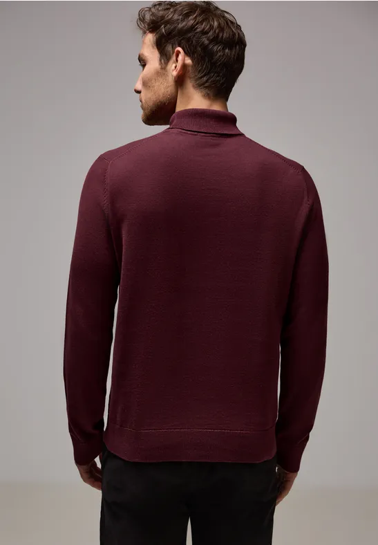 Basic Rollkragenpullover