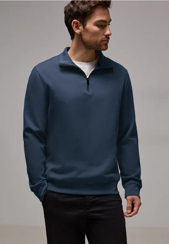 Stretch Halfzip Sweater