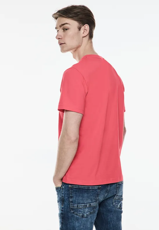 Basic T-Shirt in Unifarbe