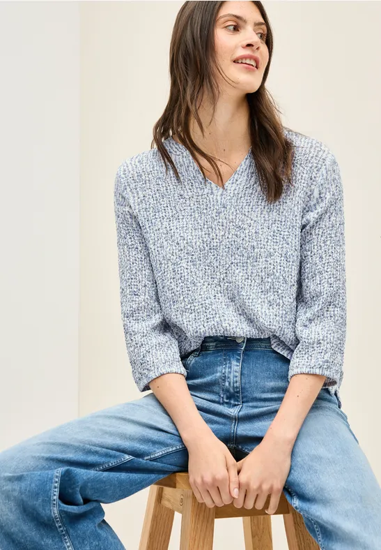 Strukturbluse