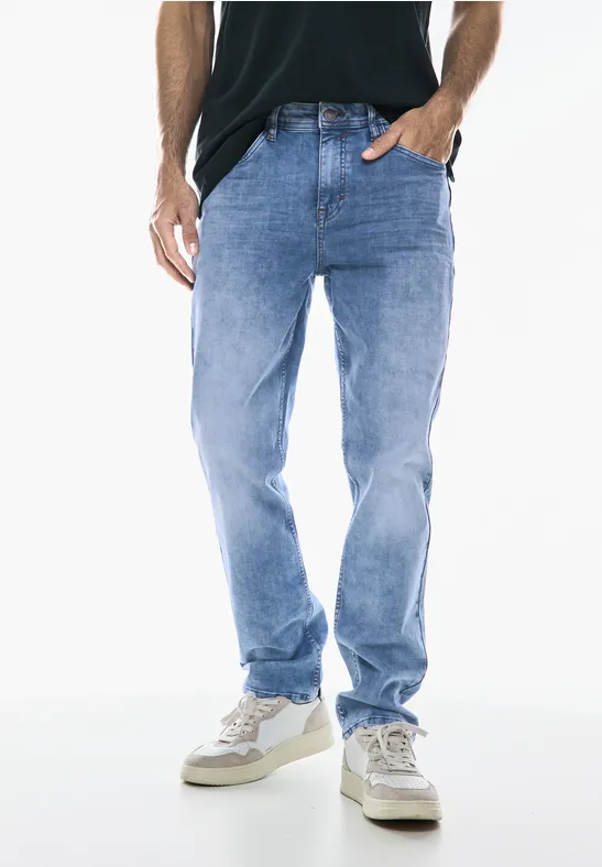 Bleached Regular Fit Jeans