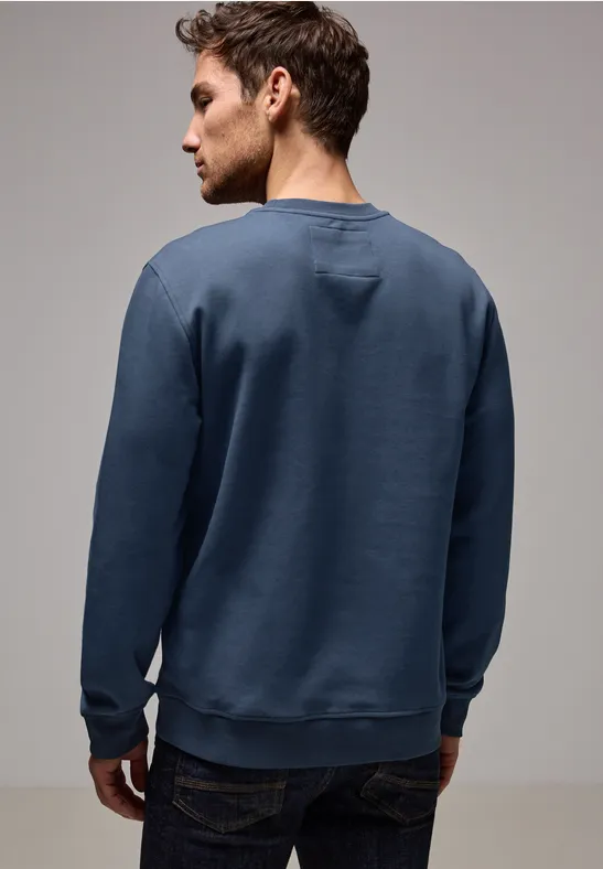 Stretch Crewneck Sweater