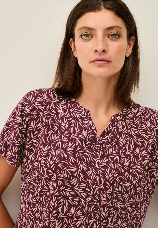 Shirt mit Minimal Print