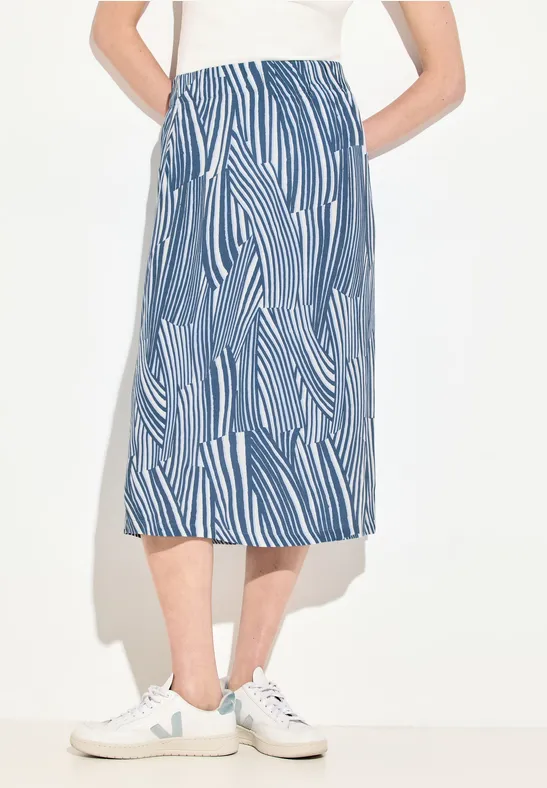 Print Crepe Rock