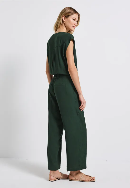Jumpsuit mit Struktur