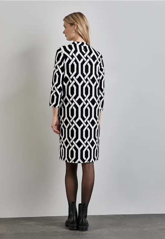 Jaquard-Kleid