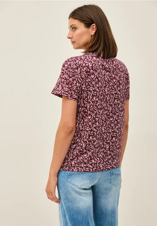 Shirt mit Minimal Print