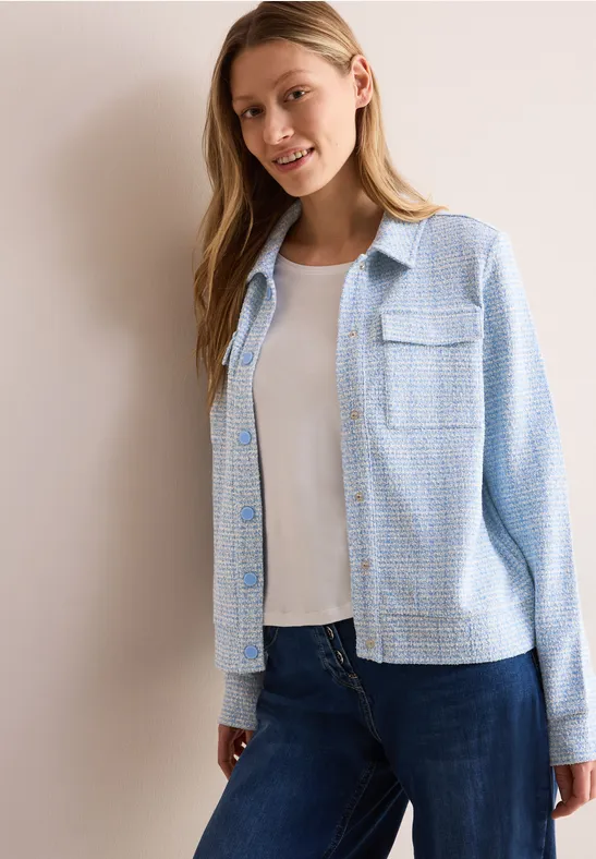 Bouclé Jacke