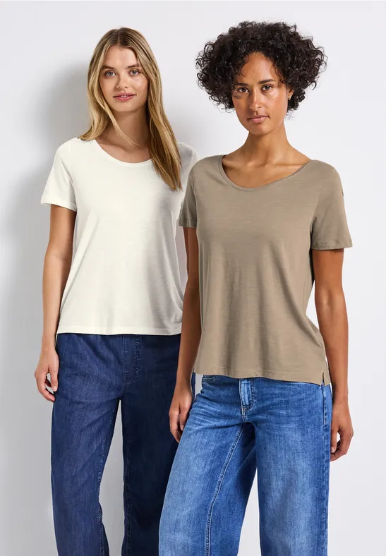 2er-Pack V-Neck T-Shirt