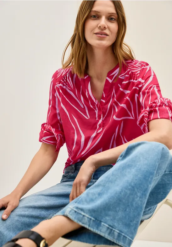 Print-Mix Bluse