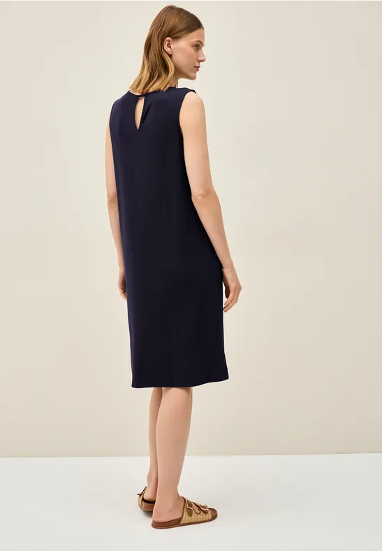 Ärmelloses Jersey-Kleid