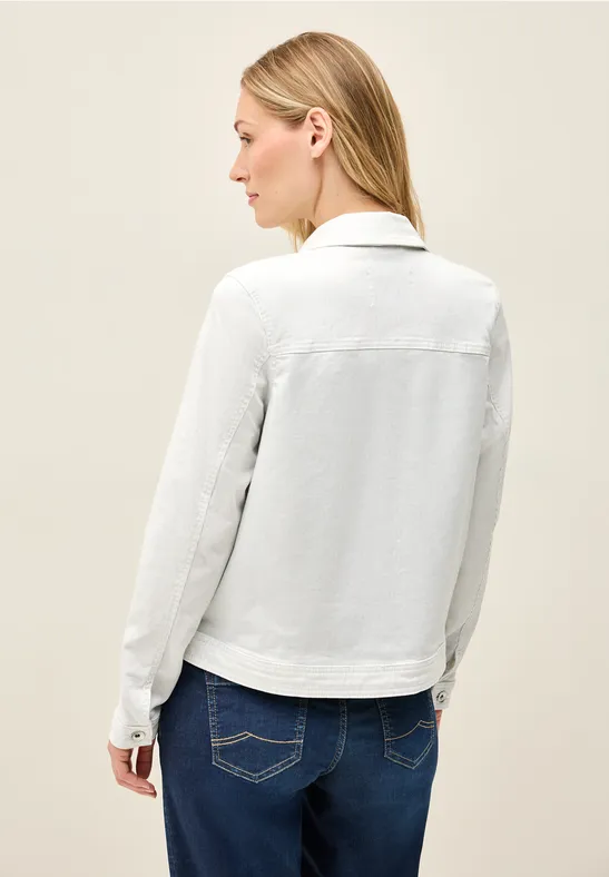 Gestreifte Jacke