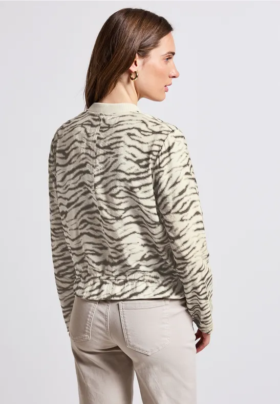 Gemusterter Blouson