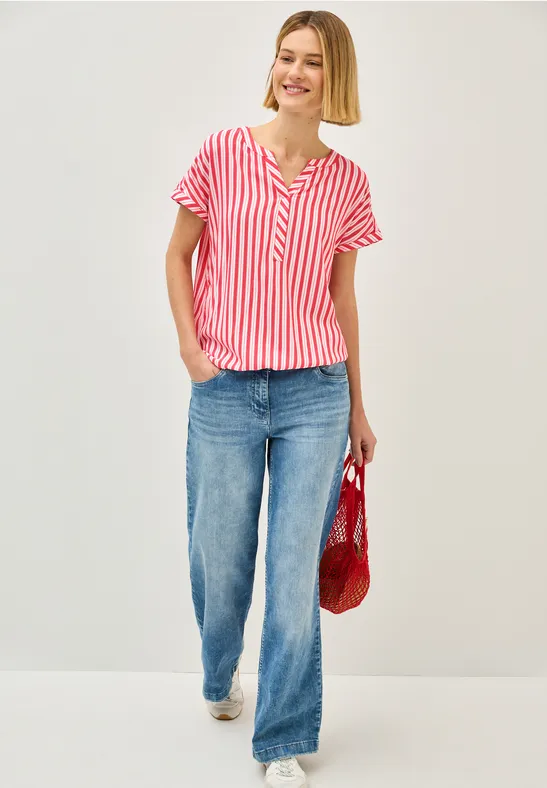 Gestreiftes Blusenshirt