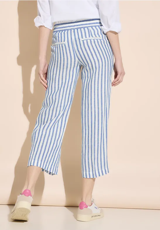 7/8 Culotte Leinenhose