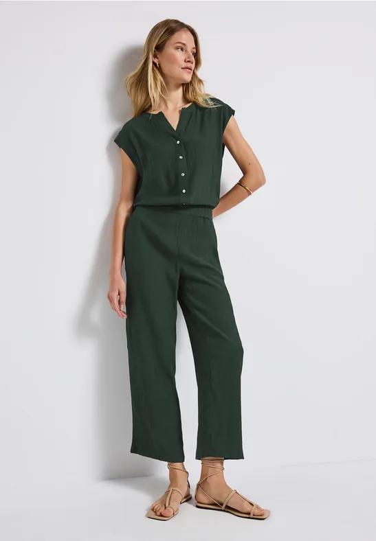 Jumpsuit mit Struktur