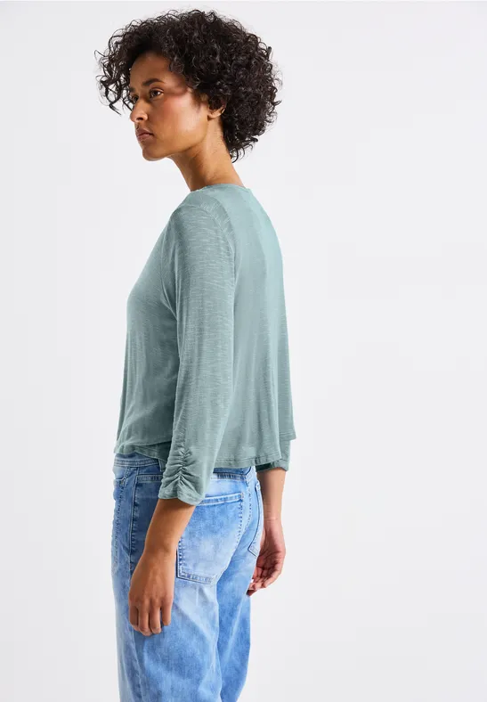 Offene Jacke