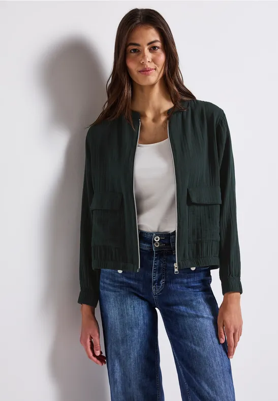 Musselin Blouson