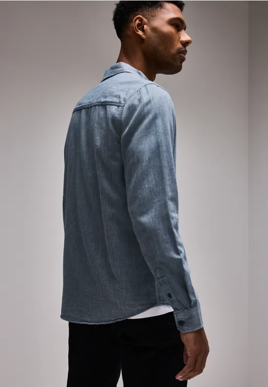 Two Tone Flannelhemd
