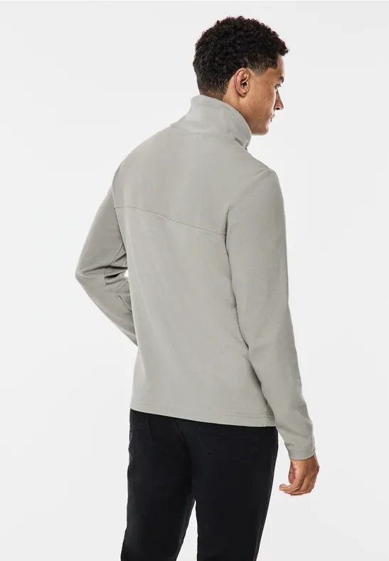 Jaquard-Langarmshirt
