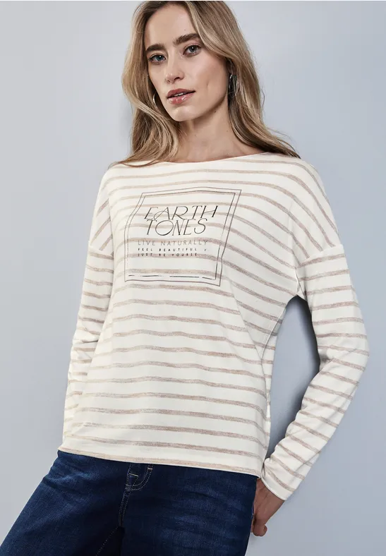 Folienprint Streifenshirt