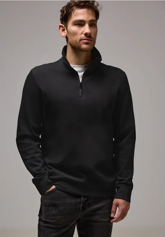 Stretch Halfzip Sweater