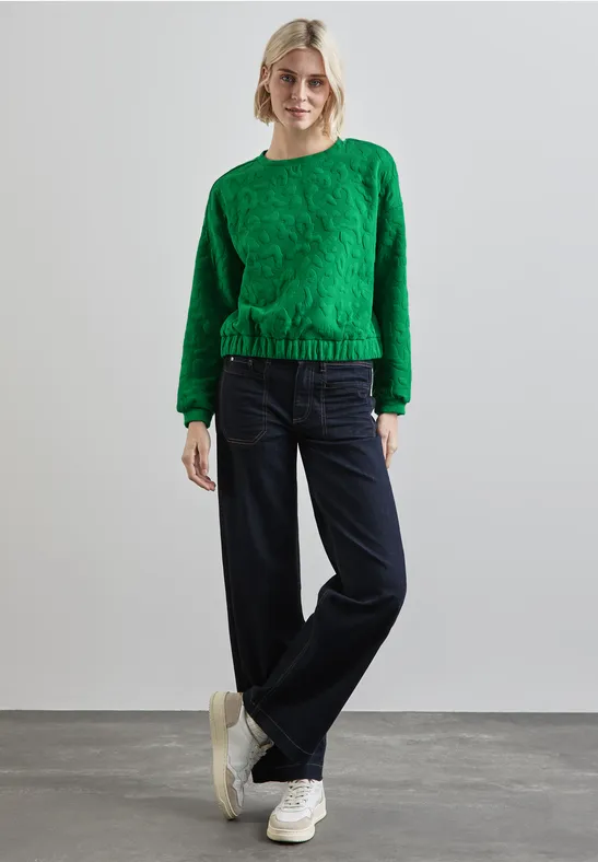 Oversize Leo-Sweater