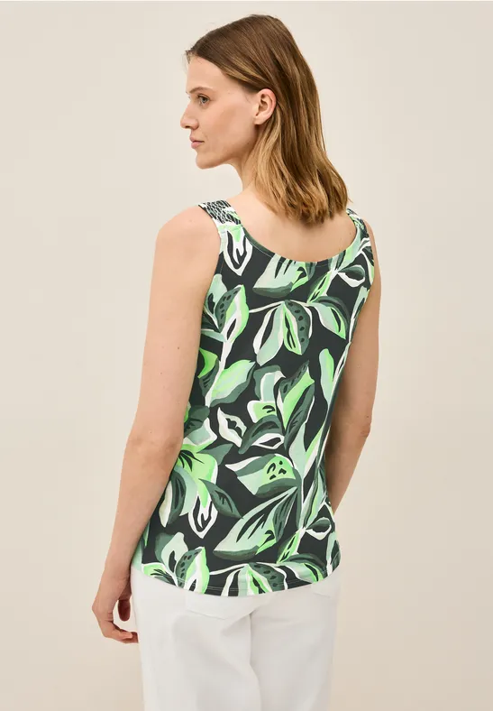 Top mit Smok-Details