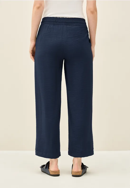 7/8 Twill-Hose mit Struktur