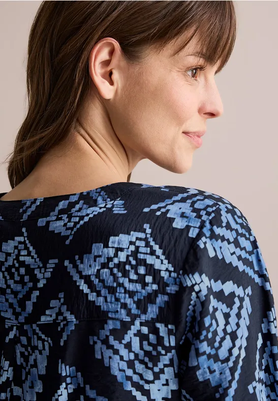 Bedruckte Bluse