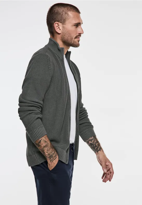 Cardigan mit Zipper