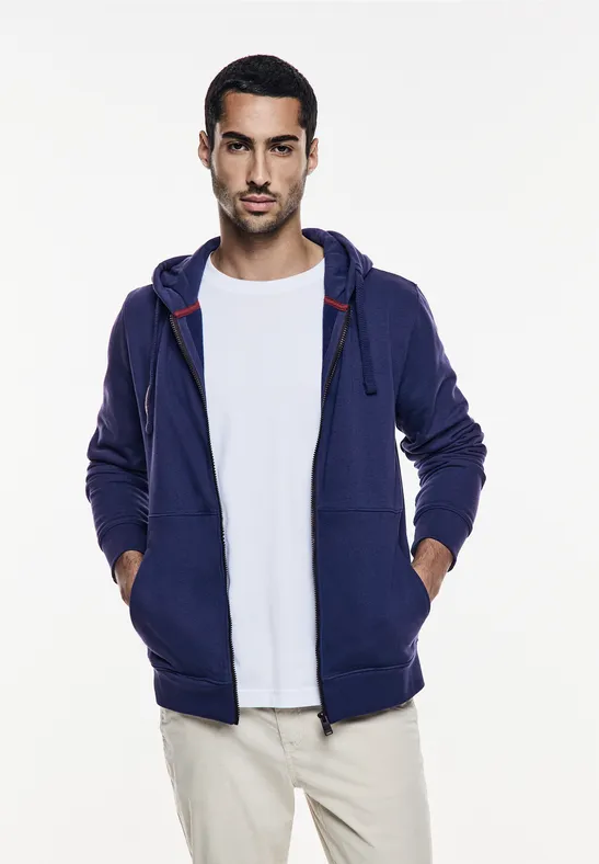 Hoodiejacke mit Taschen