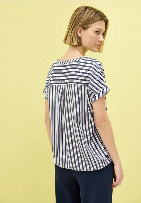 Gestreiftes Blusenshirt