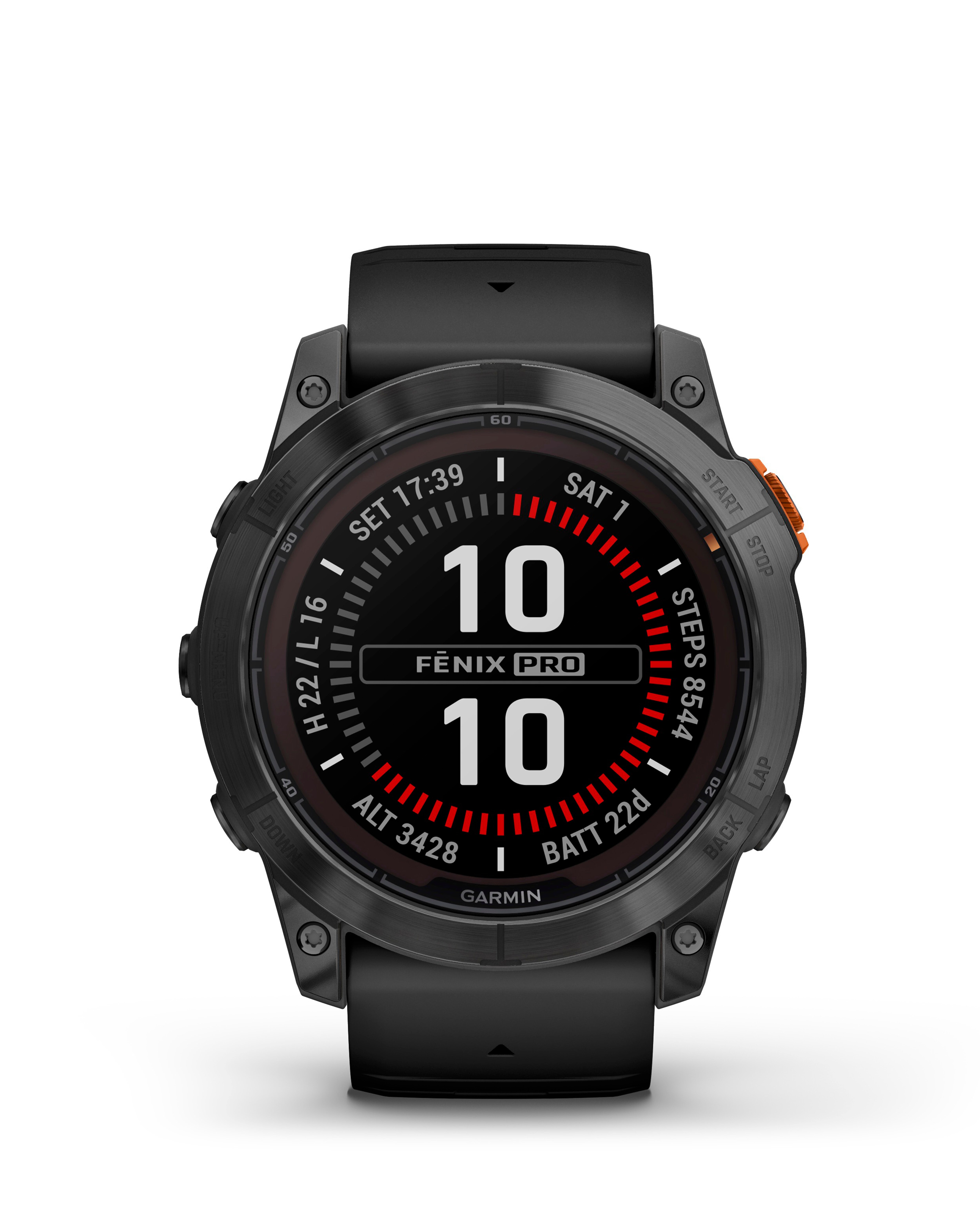 Garmin Fenix 7X Pro Solar Edition 51mm Smart Watch - Slate Grey with Black Band