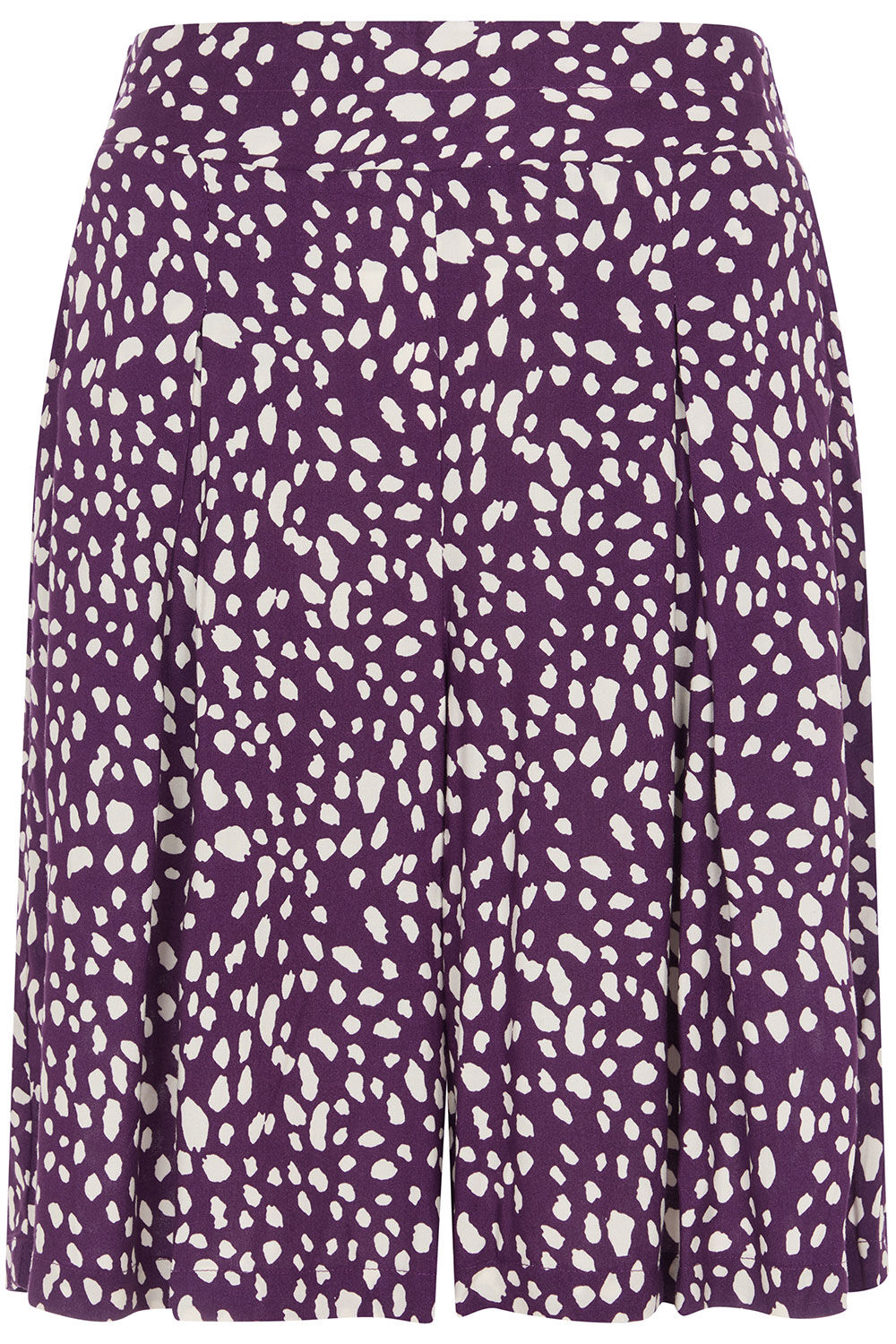 Spot Print Elasticated Shorts