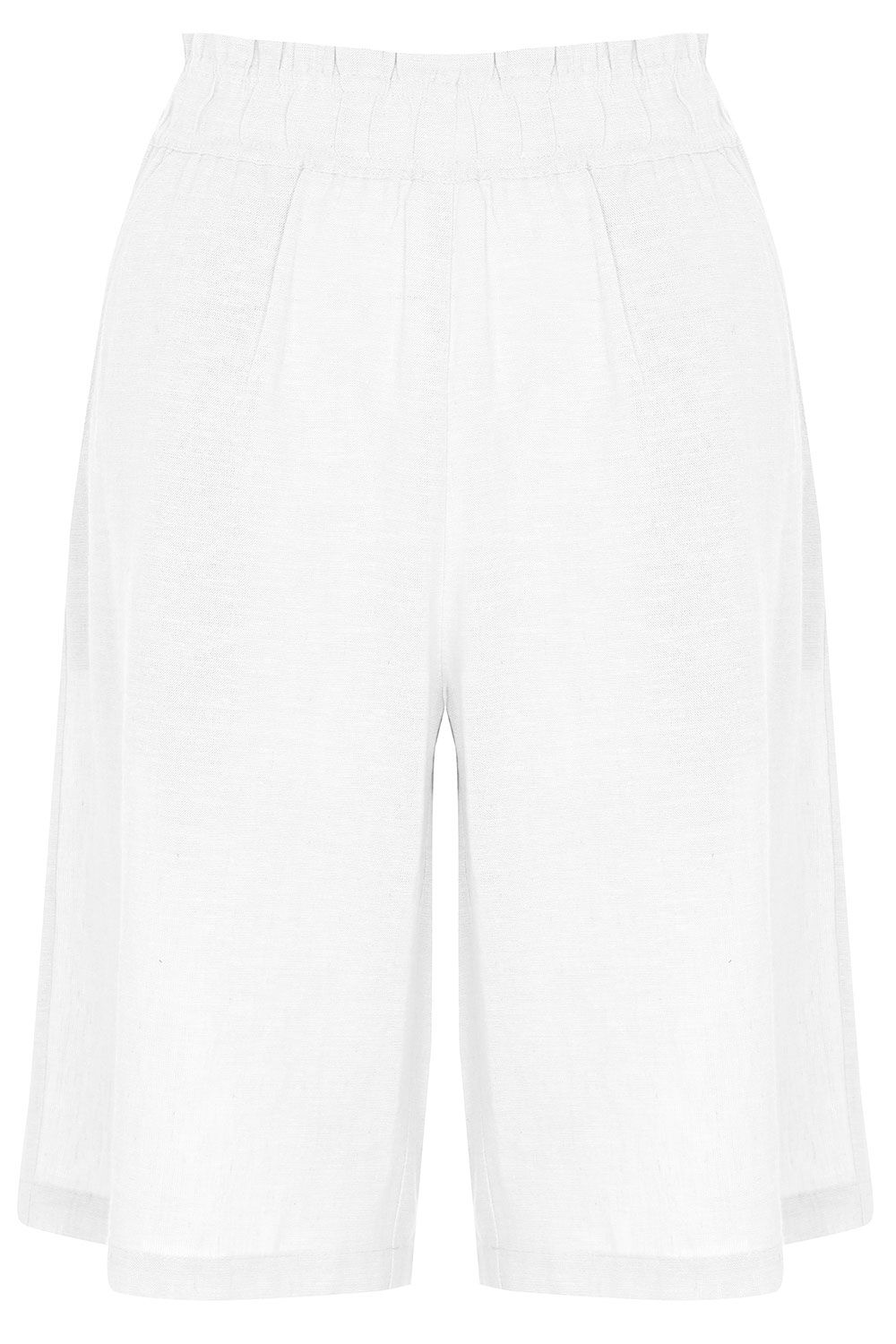 Paperbag Waist Linen Shorts