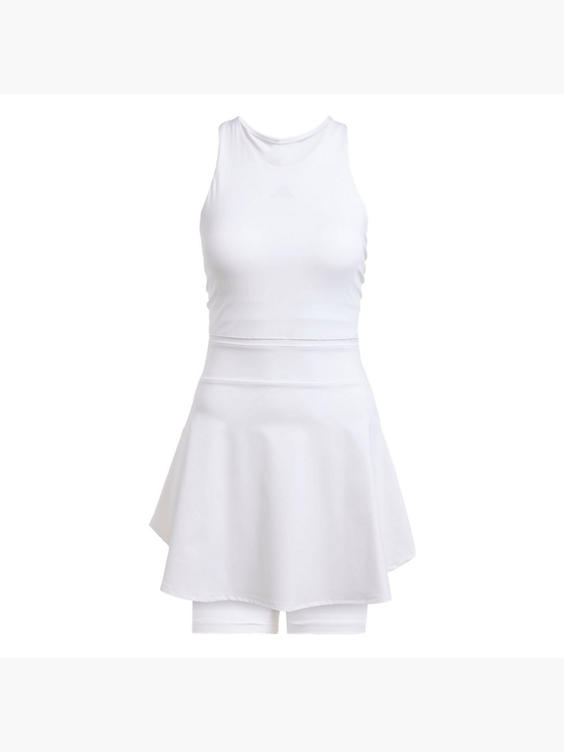 adidas Tennis Climacool Y-Kleid in weiß