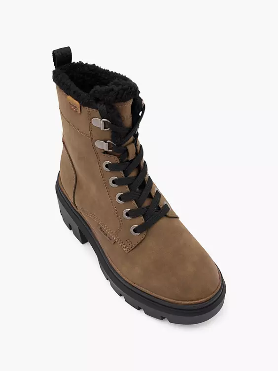 Bench Schnürboots in taupe