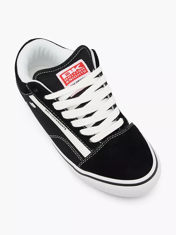 British Knights Platform Sneaker in schwarz